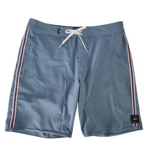 VANS Blue Boardshorts with Side Stripe – size 33